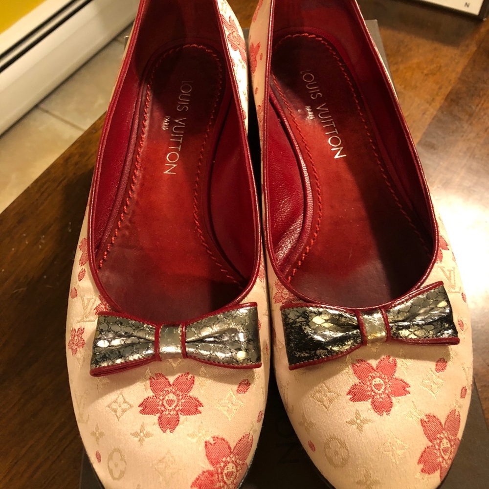 Louis Vuitton Cherry Blossom Ballerinas